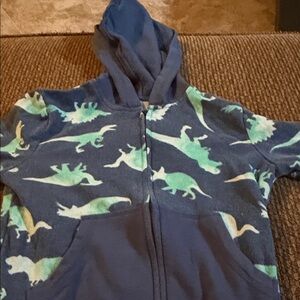 Jumping Beans Blue Dinosaur Hoodie